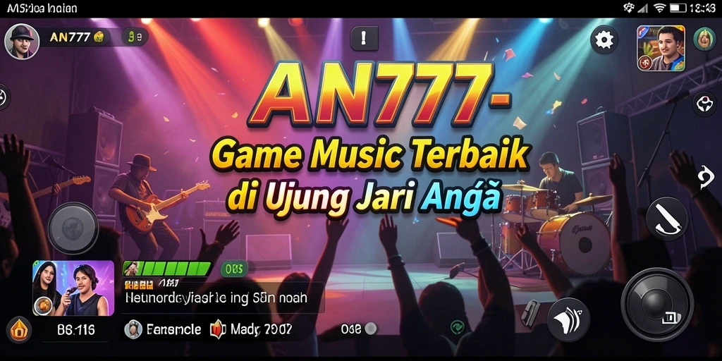 Gameplay AN777 yang menarik dengan berbagai pilihan lagu.