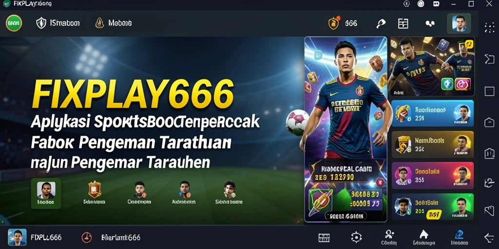 Screenshot FIXPLAY666 menampilkan antarmuka taruhan yang menarik dan responsif.