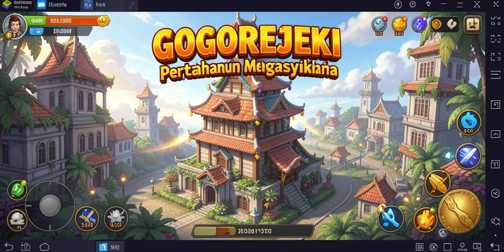 Gameplay menegangkan dengan strategi menara yang cermat.