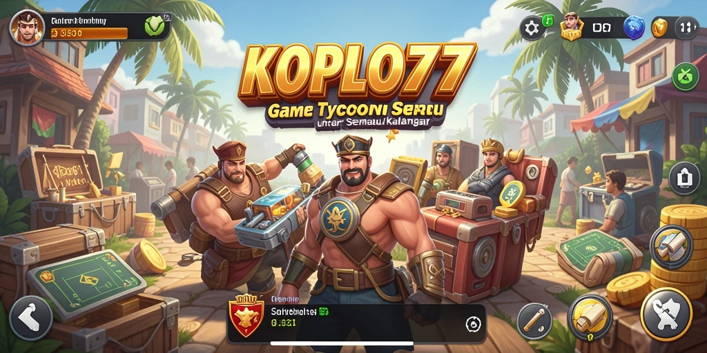Tampilan gameplay KOPLO77 yang seru dan menarik.